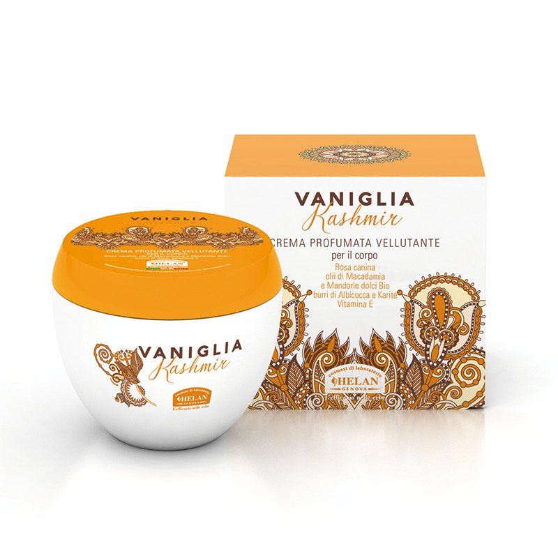 VANIGLIA KASHMIR CREMA PROFUMATA VELLUTANTE PER IL CORPO 200 ML - FarmaLucia