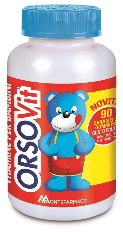 ORSOVIT CARAMELLE GOMMOSE 90 PEZZI - FarmaLucia