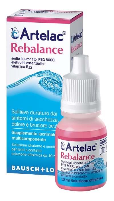 ARTELAC REBALANCE GOCCE OCULARI MULTIDOSE SENZA CONSERVANTI 10 ML - FarmaLucia