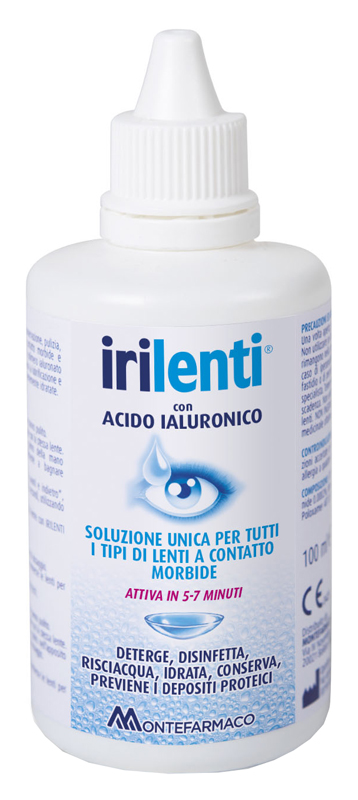 SOLUZIONE UNICA PER LENTI A CONTATTO IRILENTI 100ML - FarmaLucia