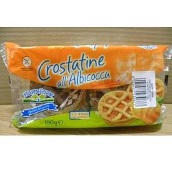 HAPPY FARM CROSTATA DI ALBICOCCHE SENZA GLUTINE 180 G - FarmaLucia