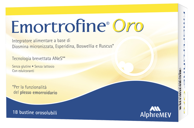 EMORTROFINE ORO 18 BUSTINE DA 3 G - FarmaLucia