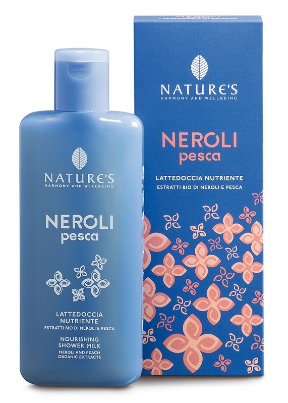 NATURE'S NEROLI E PESCA LATTE DOCCIA NUTRIENTE 200 ML - FarmaLucia
