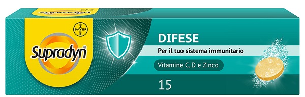 SUPRADYN DIFESE 15 COMPRESSE EFFERVESCENTI - FarmaLucia