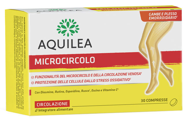 AQUILEA MICROCIRCOLO 30 COMPRESSE - FarmaLucia