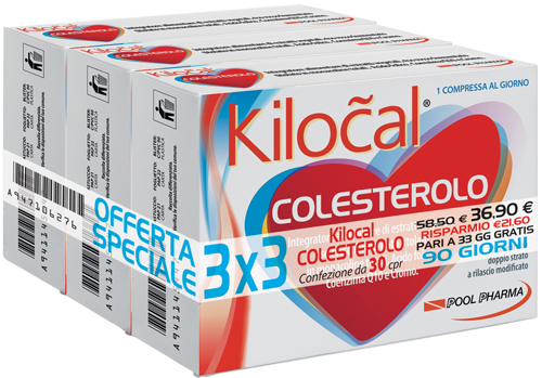 KILOCAL COLESTEROLO 30 COMPRESSE - FarmaLucia