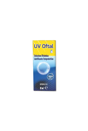 UV OFTAL SOLUZIONE OFTALMICA LUBRIFICANTE FOTOPROTETTIVA 10 ML - FarmaLucia