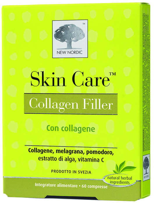 SKIN CARE COLLAGEN FILLER 60 COMPRESSE - FarmaLucia