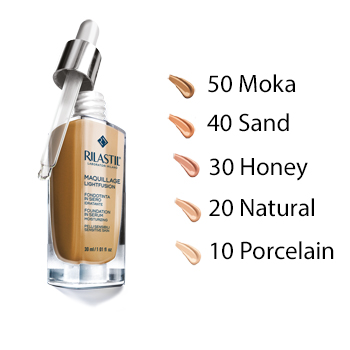 RILASTIL MAQUILLAGE FONDOTINTA SIERO IDRATANTE PROTETTIVO 50 30 ML - FarmaLucia