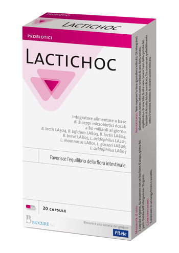 LACTICHOC 20 CAPSULE - FarmaLucia