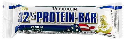 WEIDER 32% PROTEIN BARRETTA  VANIGLIA 60 G - FarmaLucia