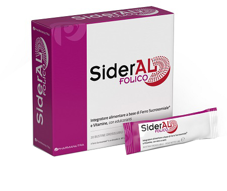 SIDERAL FOLICO 30 MG 20 BUSTINE OROSOLUBILI - FarmaLucia