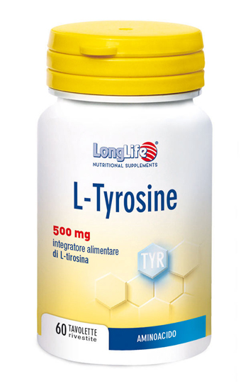 LONGLIFE L-TYROSINE 60 TAVOLETTE RIVESTITE DA 1,2 G - FarmaLucia