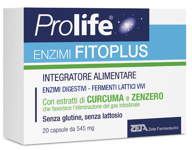 PROLIFE ENZIMI FITOPLUS 20 CAPSULE - FarmaLucia