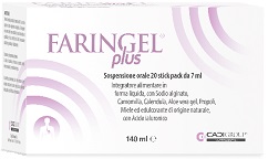 FARINGEL PLUS 20 STICK PACK 7 ML - FarmaLucia