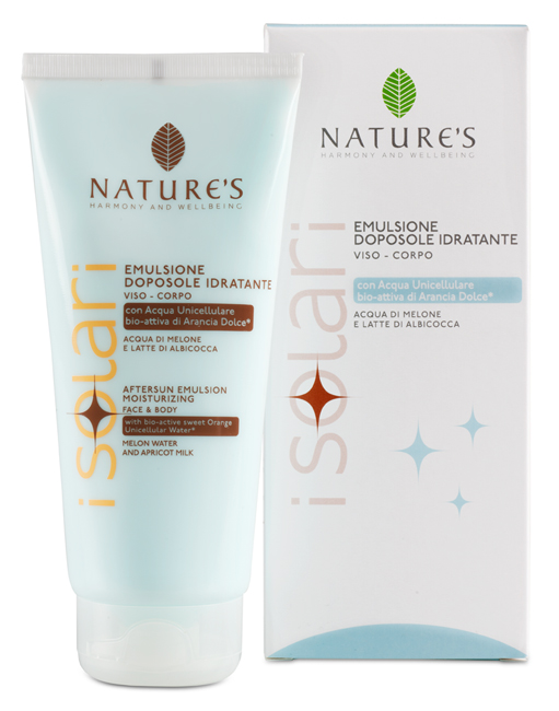 NATURE'S I SOLARI EMULSIONE DOPOSOLE VISO CORPO 400ML EDIZIONE LIMITATA 400 ML - FarmaLucia