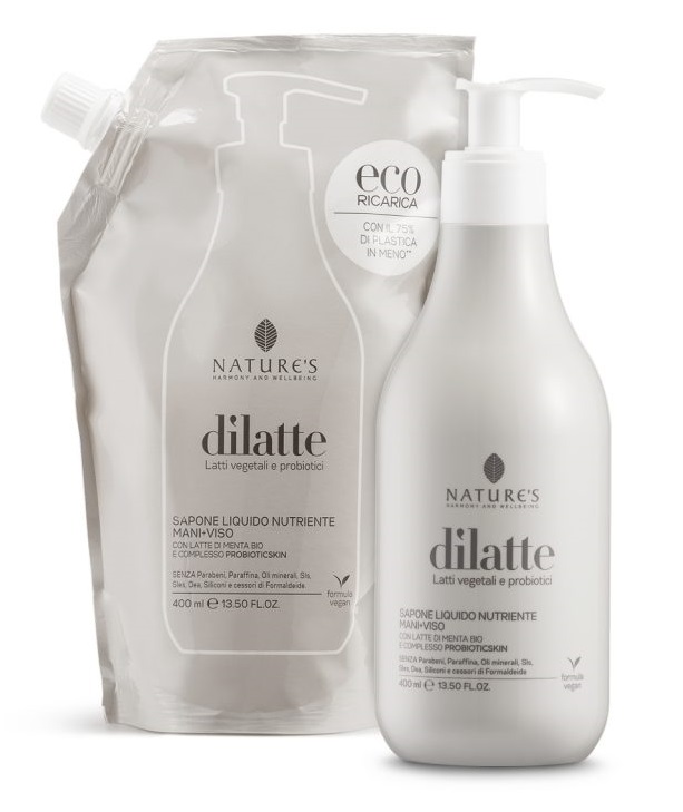 NATURE'S DILATTE SAPONE LIQUITO MANI/VISO 400 ML - FarmaLucia