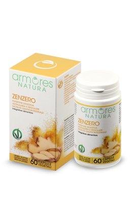 ARMORES NATURA ZENZERO 60 CAPSULE - FarmaLucia