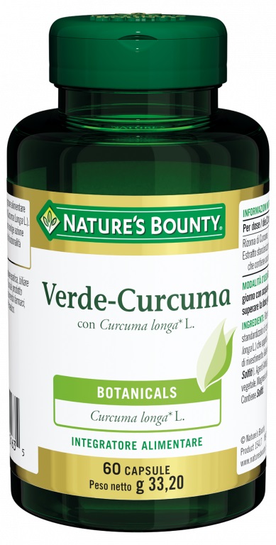 VERDE CURCUMA 60 CAPSULE 33,2 G - FarmaLucia