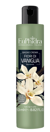 EUPHIDRA BAGNOCREMA NUTR VANIGLIA BAGNO CREMA IN FLACONE CON ETICHETTA - FarmaLucia