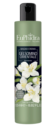 EUPHIDRA BAGNOCREMA NUTRIENTE GELSOMINO IN FLACONE CON ETICHETTA - FarmaLucia