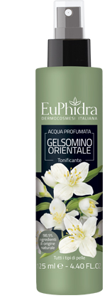 EUPHIDRA ACQUA PROFUMATA GELSOMINO IN FLACONE CON ETICHETTA POMPA SPRAY - FarmaLucia