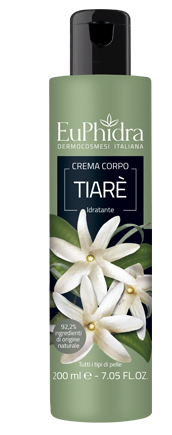 EUPHIDRA CREMA CORPO IDRATANTE TIARE' IN FLACONE CON ETICHETTA - FarmaLucia