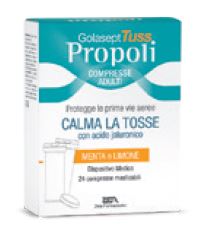 GOLASEPT TUSS PROPOLI CPR TOSSE DISPOSITIVO MEDICO COMPRESSE MASTICABILI ALLA PROPOLI IN ASTUCCIO - FarmaLucia