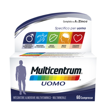 MULTICENTRUM UOMO 60 COMPRESSE - FarmaLucia