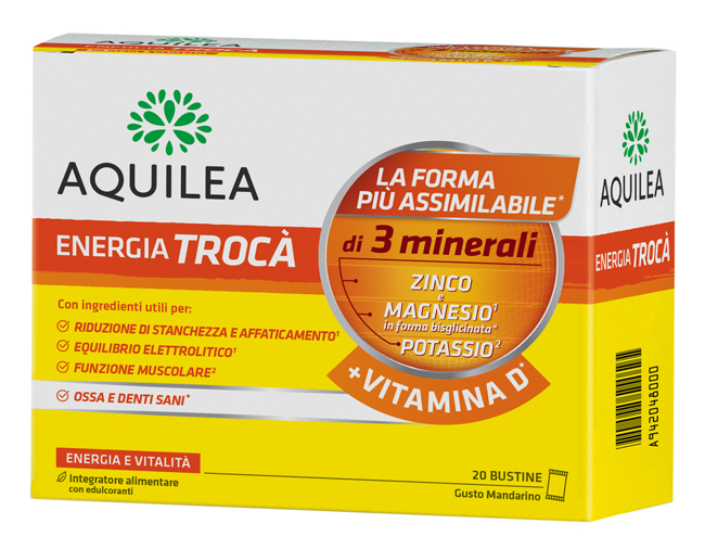 AQUILEA ENERGIA TROCA'+VIT D 20 BUSTINE - FarmaLucia