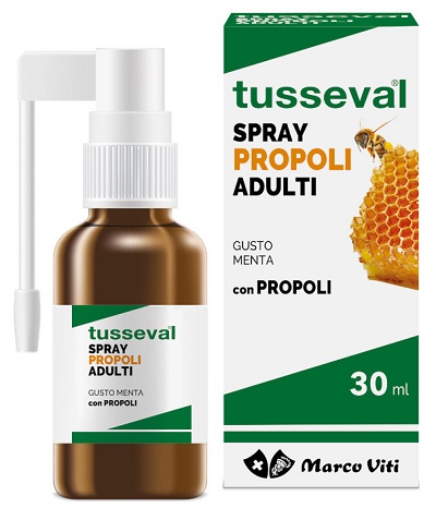 TUSSEVAL GOLA PROPOLI SPRAY PER ADULTI 30 ML - FarmaLucia