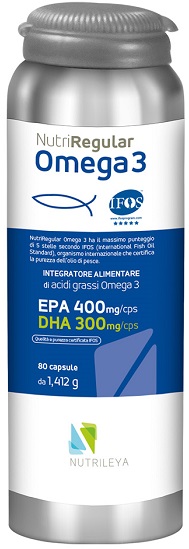 NUTRIREGULAR OMEGA 3 80 CAPSULE - FarmaLucia