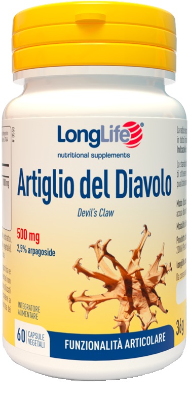 LONGLIFE ARTIGLIO DEL DIAVOLO 2% 60 CAPSULE - FarmaLucia