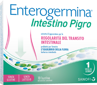 ENTEROGERMINA INTESTINO PIGRO 10 BUSTINE - FarmaLucia