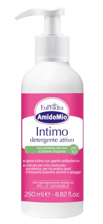 EUPHIDRA AMIDOMIO INTIMO DETERGENTE ATTIVO 250 ML - FarmaLucia