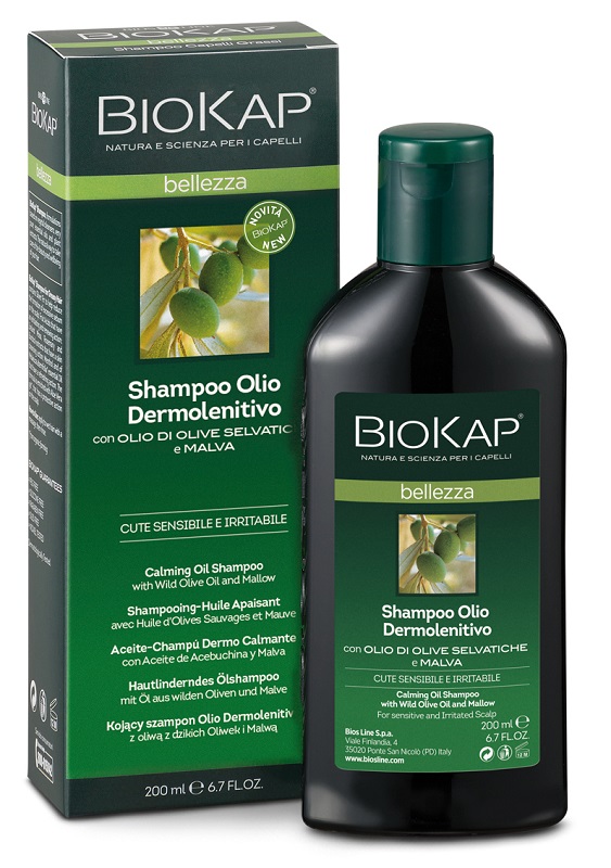 BIOKAP BELLEZZA SHAMPOO OLIO DERMOLENITIVO 200 ML BIOSLINE - FarmaLucia