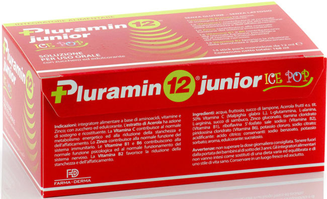 PLURAMIN12 JUNIOR 14 STICK PACK 12 ML - FarmaLucia