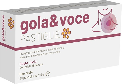 GOLA&VOCE PASTIGLIE MIELE 50 G - FarmaLucia