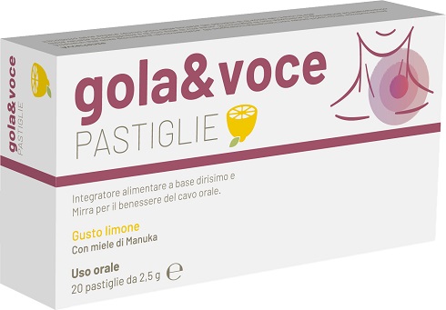 GOLA&VOCE PASTIGLIE LIMONE E MIELE 50 G - FarmaLucia