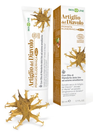 BIOSLINE ARTIGLIO DEL DIAVOLO POMATA EUDERMICA BIO CERT ECOCERT 50 ML - FarmaLucia