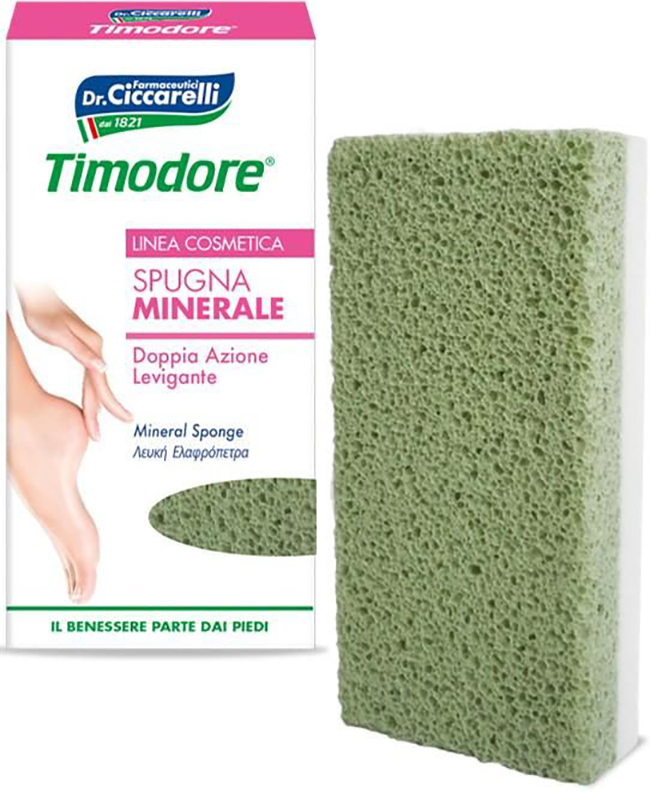 TIMODORE SPUGNA MINERALE DOPPIA AZIONE - FarmaLucia
