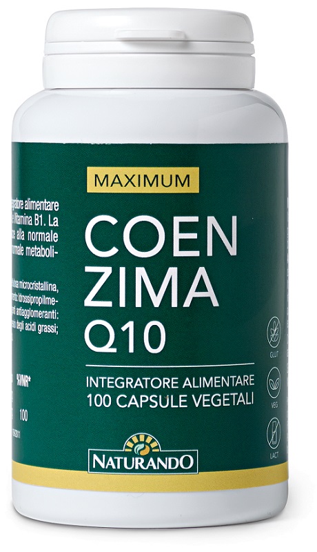 MAXIMUM COENZIMA Q10 100 CAPSULE - FarmaLucia