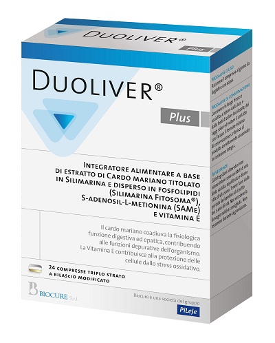 DUOLIVER PLUS 24 COMPRESSE - FarmaLucia