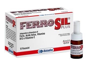 FERROSIL PLUS 12 FLACONCINI - FarmaLucia