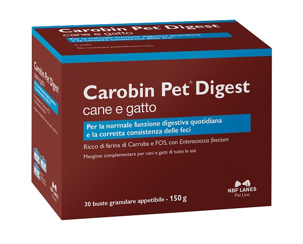 CAROBIN PET DIGEST GRANULARE 30 BUSTE DA 5 G - FarmaLucia