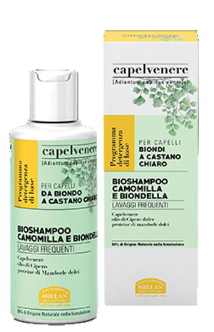 CAPELVENERE BIOSHAMPOO CAMOMILLA E BIONDELLA 200 ML - FarmaLucia