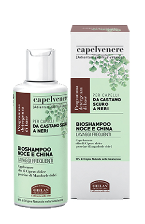 CAPELVENERE BIOSHAMPOO NOCE E CHINA 200 ML - FarmaLucia