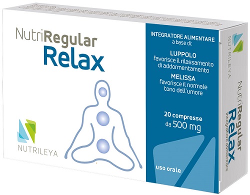 NUTRIREGULAR RELAX 20 COMPRESSE - FarmaLucia