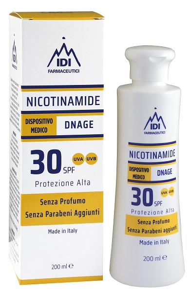 NICOTINAMIDE DNAGE 30SPF PROTEZIONE ALTA 200 ML - FarmaLucia