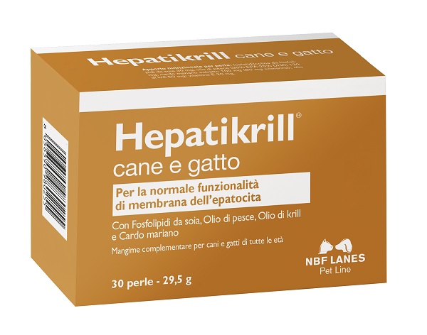 HEPATIKRILL CANI E GATTI BLISTER 30 PERLE - FarmaLucia